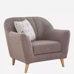 Urban Living Brown Antalya 1 Seater Sofa image 5