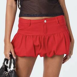 LULU & SKY Women Loose Fit Low-Rise Shorts-picture-36