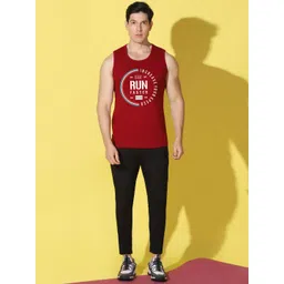 WOOSTRO Pack of 2 Printed Combed Cotton Innerwear Vests with Intelliease Technology image 4