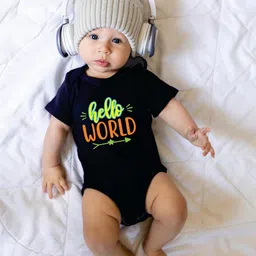 Lillypupp Infants Printed Pure Cotton Bodysuit image 2