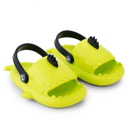 HOPPA SWEDEN Fish Designed Slingback Clogs - Neon Green & Black-picture-12