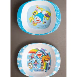 Superware Melamine Kids Bowl - Doraemon Rainbow & Gadgets (Set Of 2) - B225-image-11