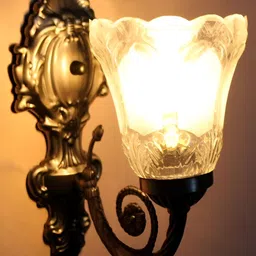 GAUVIK Bronze-Toned & White Metal Quirky Wall Lamp-picture-18