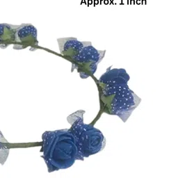 Loops n knots Floral Hairband image 3