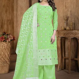 SAINOOR Semi-Stitched Dress Material-picture-39
