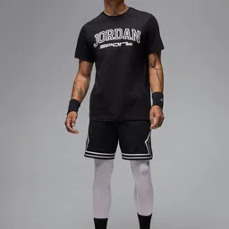 Nike Men Jordan Sport Men's Dri-FIT Mesh Diamond Shorts image 4