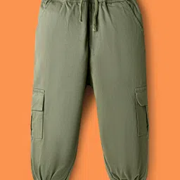 OLLINGTON ST. Cotton Full Sleeves Printed T-Shirt & Twill Joggers Set - Multicolor image 4