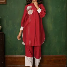 AUTUMN LANE Women Kurta & Pant Co-Ords-image-82