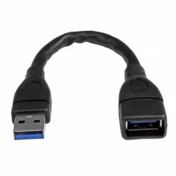 StarTech.com Male USB A to Female USB A Cable 5 Gbps USB 3.0 150mm, USB3EXT6INBK-image-41