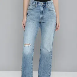 Levi's Women's Mid Rise Wedgie Blue Bootcut Jeans-picture-42