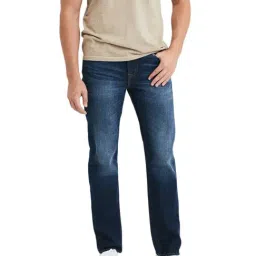 American Eagle Blue Cotton Straight Fit Jeans-picture-31