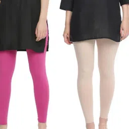 Dollar Missy Multicolor Leggings (Pack of 2)-picture-25