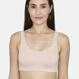 Coucou by Zivame Peach Sports Bra-image-6