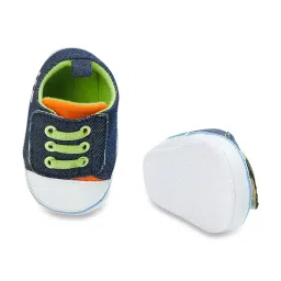 Fame Forever by Lifestyle Kids Navy & White Casual Slip-Ons image 2
