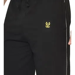 Vimal Jonney Black Cotton Joggers image 4