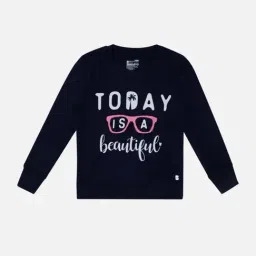 Bodycare Kids Navy Cotton Printed Full Sleeves Sweatshirt-picture-25