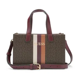Guess Natural Printed Ines Mini Shoulder Bag-image-14