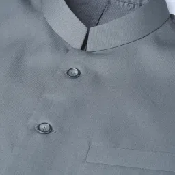 ManQ Grey Sleeveless Waistcoat image 4