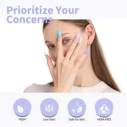 CANNI Hema Free Gel Nail Polish - 9 ml - Shade - 8080 image 3