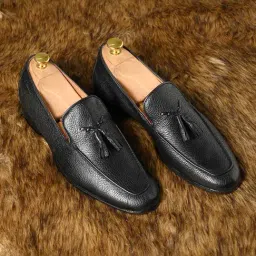 Florsheim Men's Russel Black Formal Moccasins-picture-31