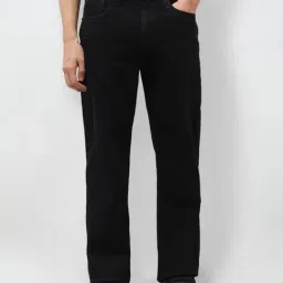 U.S. Polo Assn. Denim Co. Black Cotton Relaxed Fit Jeans-image-42