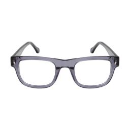 Ted Smith Premium Italian Grey Square Unisex Eye Frames-picture-18
