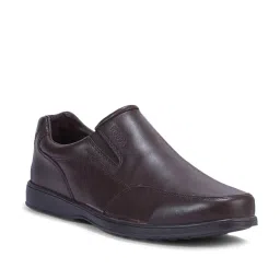 woodland Woods Men's Brown Formal Slip-Ons image 1