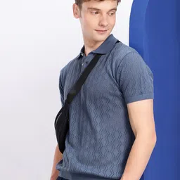 Aeropostale Men Polo Collar T-shirt image 1
