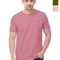 COLOR CAPITAL Unisex Pack Of 3 Cotton T-Shirts-picture-39