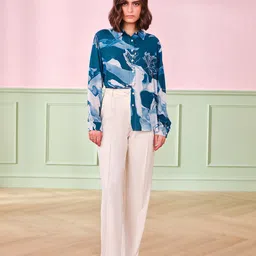 AND Floral Print Shirt Style Top image 5