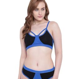 La Intimo Black Mermaid Bra & Bikini Panty-picture-29