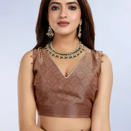 HERE&NOW Art Silk Saree image 5