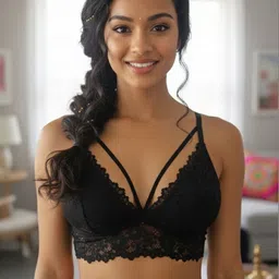 FIMBUL Bralette Bra Full Coverage Lightly Padded image 2
