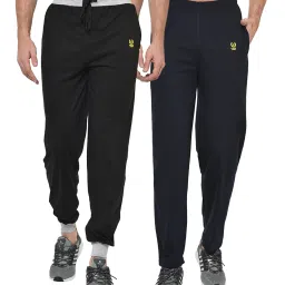 Vimal Jonney Multicolor Cotton Trackpants - Pack of 2 image 1