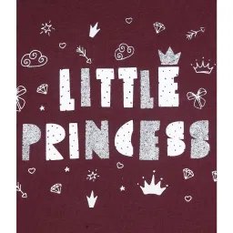 Gini & Jony Kids Maroon Printed Sweatshirt image 3