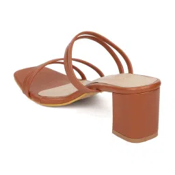 Iconics Women's Brown Casual Sandals image 5