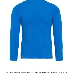Jockey Kids Blue Printed AB25 T-Shirt image 2