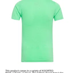 Jockey Kids Green Printed CB02 T-Shirt image 2