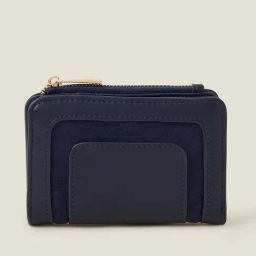 Accessorize London Navy Solid Bi-Fold Wallet for Women-picture-33