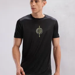 HRX by Hrithik Roshan Men Typography Printed Rapid-Dry Running T-shirt image 4