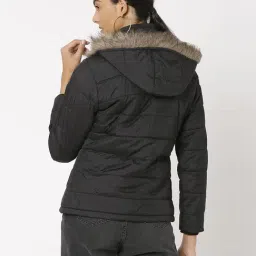 Spykar Black Regular Fit Jacket image 2