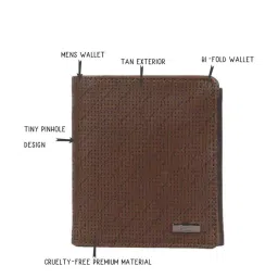 Baggit Brown Casual Tri-Fold Wallet for Men image 4