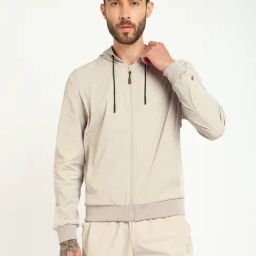 Guess Beige Regular Fit Solid Sweatshirt-picture-23