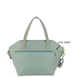 Baggit Green Quilted Medium Handbag image 3