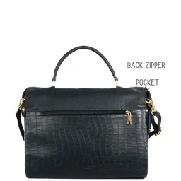 Baggit Blue Textured Medium Handbag image 3