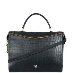 Baggit Blue Textured Medium Handbag image 1