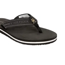 TOMMY HILFIGER Women's Black Flip Flops image 5