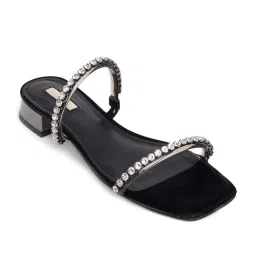 Aldo Women's Black Casual Sandals image 2