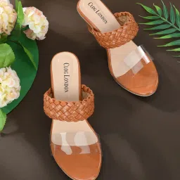 Clog London Women's Tan Casual Sandals image 1