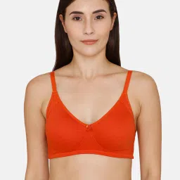 Zivame Orange Non Wired Non Padded T-Shirt Bra image 1